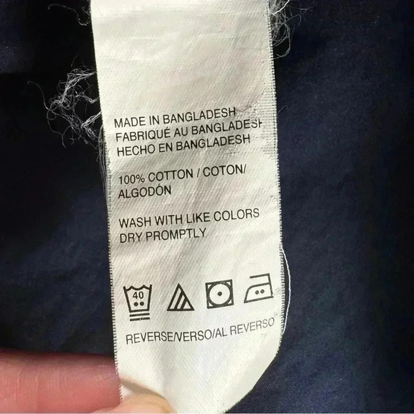 IZOD Saltwater Shirt Mens Large Slim Fit Relaxed Classics Button Up Long Sleeve - Picture 11 of 11